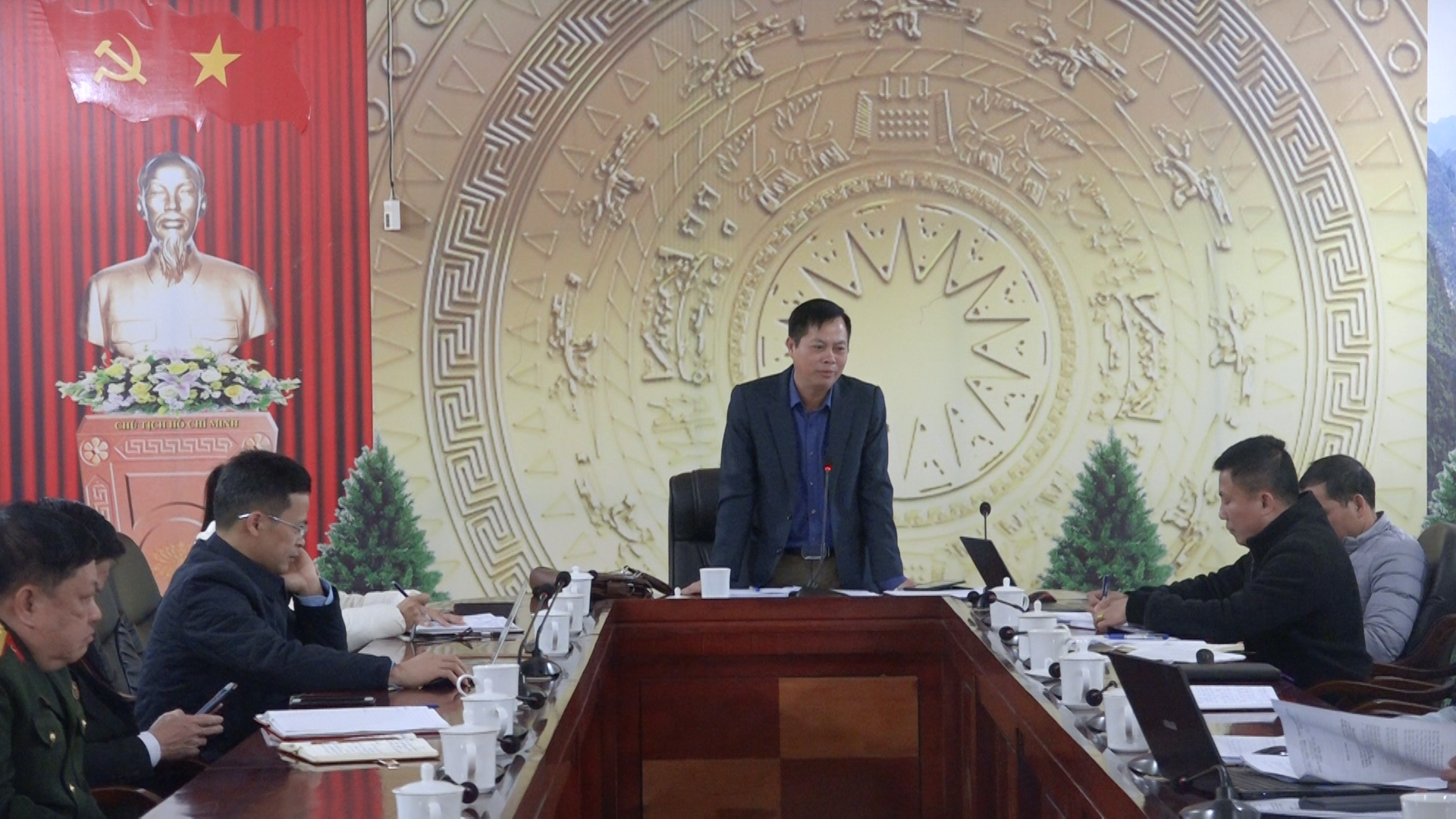 Huyện Đồng Văn họp Ban thực hiện cưỡng chế thu hồi đất
