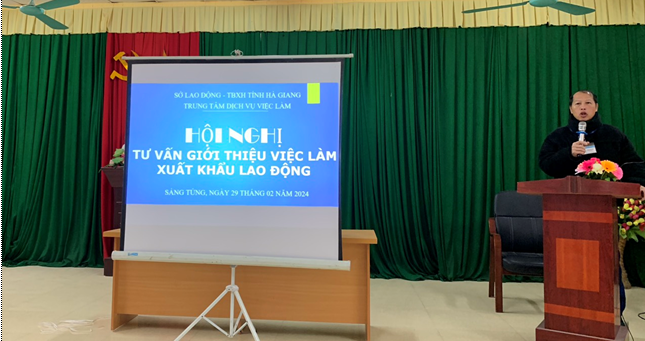 Trung tâm dịch vụ việc làm tỉnh Hà Giang  tư vấn giới thiệu việc làm xuất khẩu lao tại xã Sảng Tủng