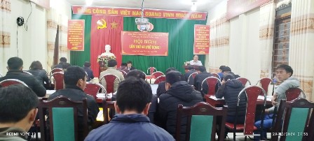 Ban chấp hành Đảng bộ xã Sủng Trái Tổ chức Hội nghị lần 48 (mở rộng)
