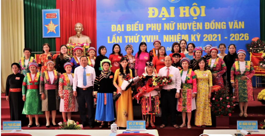 Đại hội Hội Liên hiệp Phụ nữ huyện Đồng Văn lần thứ XVIII, nhiệm kỳ 2021 - 2026