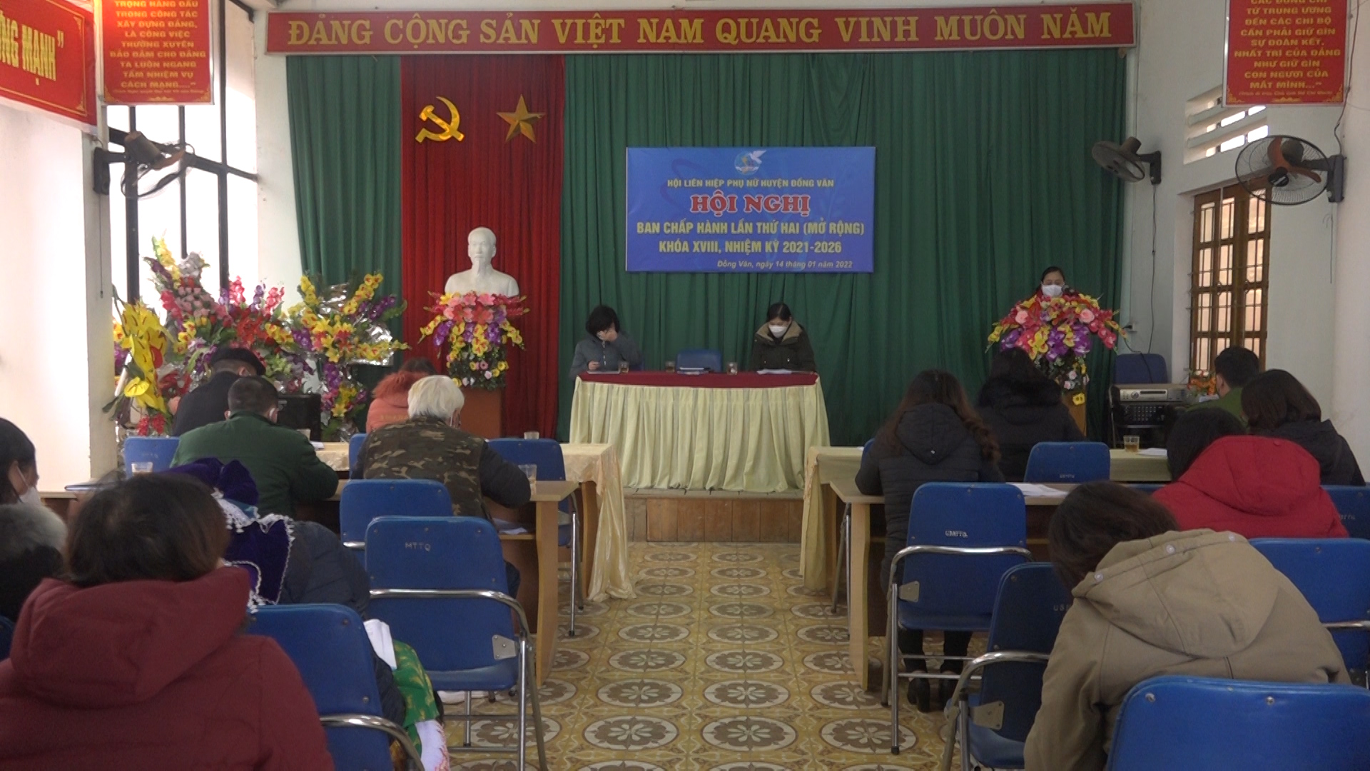 Hội nghị Ban Chấp Hành Hội LHPN huyện Đồng Văn lần thứ 2 (mở rộng) khóa XVIII nhiệm kỳ 2021 - 2026