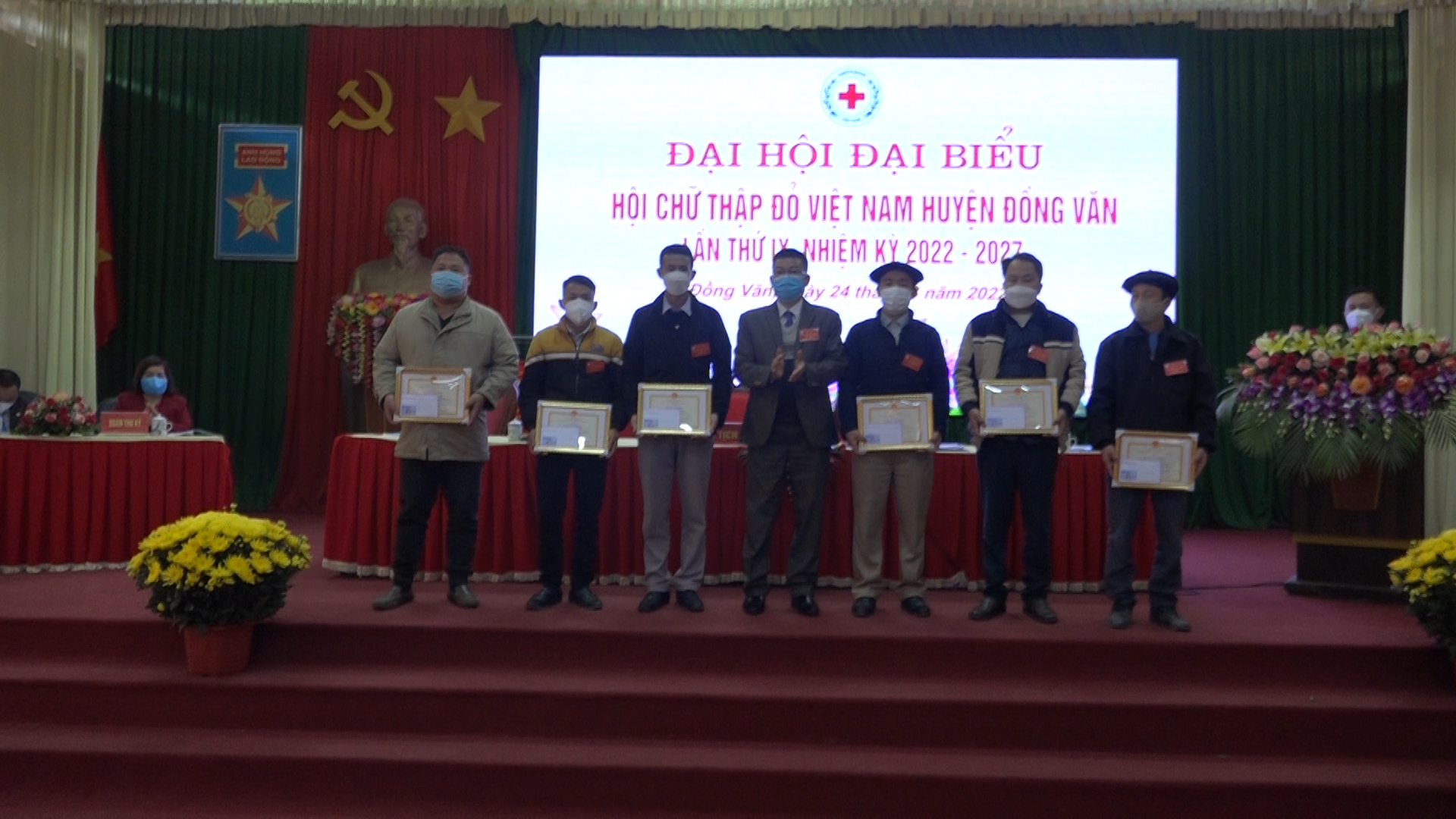 Đại hội Chữ Thập đỏ huyện Đồng Văn khóa IX, nhiệm kỳ 2022 – 2027