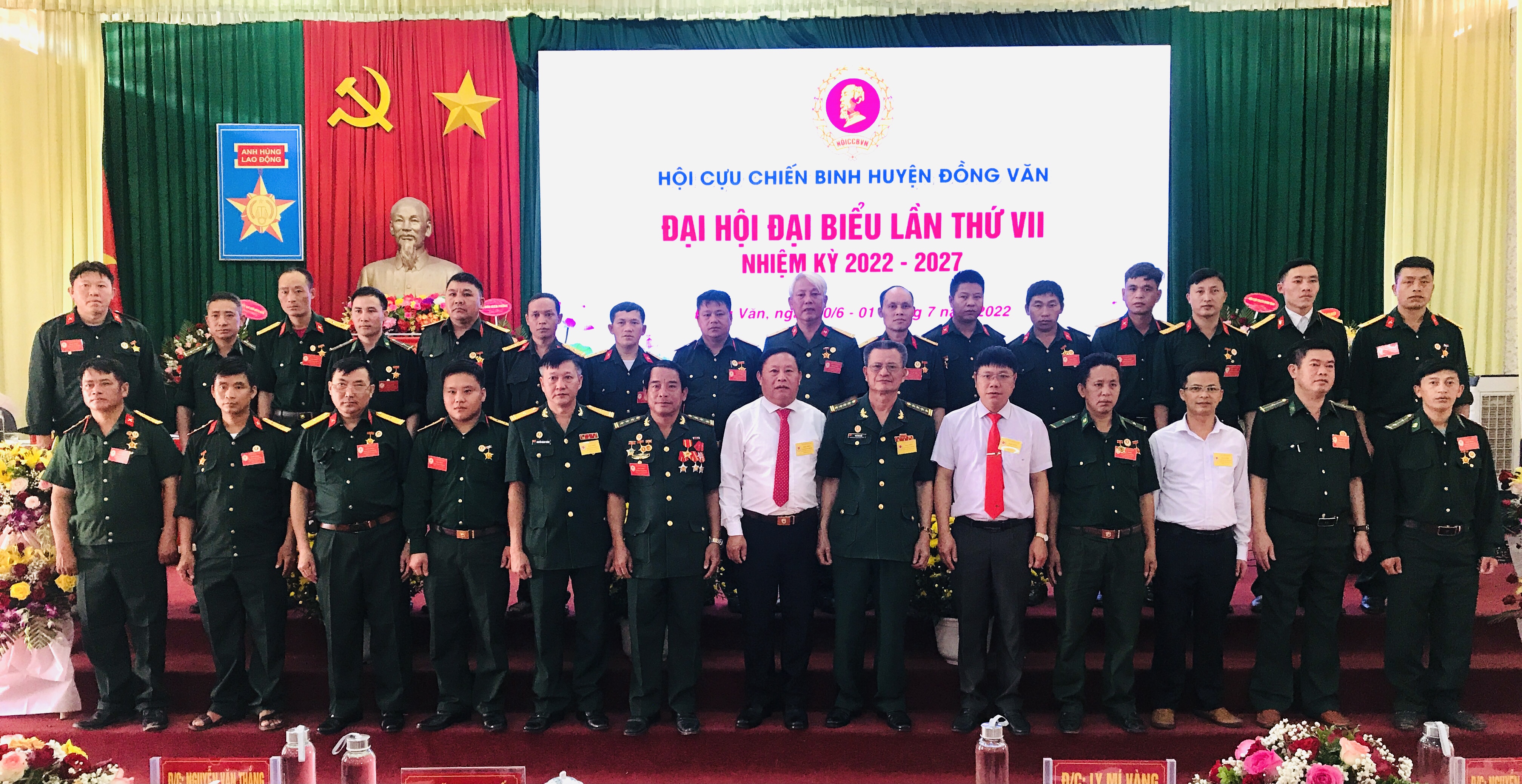 Đồng Văn: Đại hội Cựu chiến binh huyện lần thứ VII, nhiệm kỳ 2022 – 2027