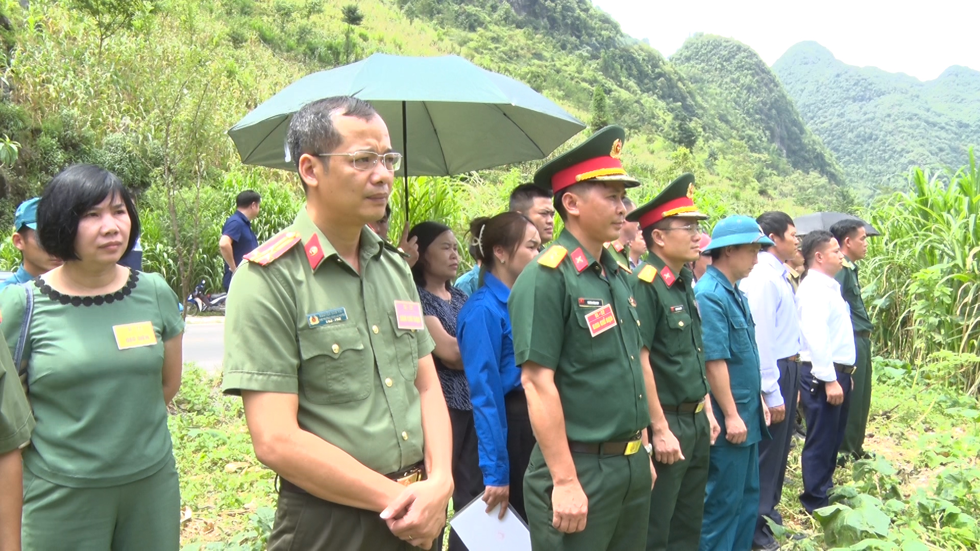 Đồng Văn tổ chức diễn tập chiến đấu khu vực phòng thủ tại xã Sủng Là