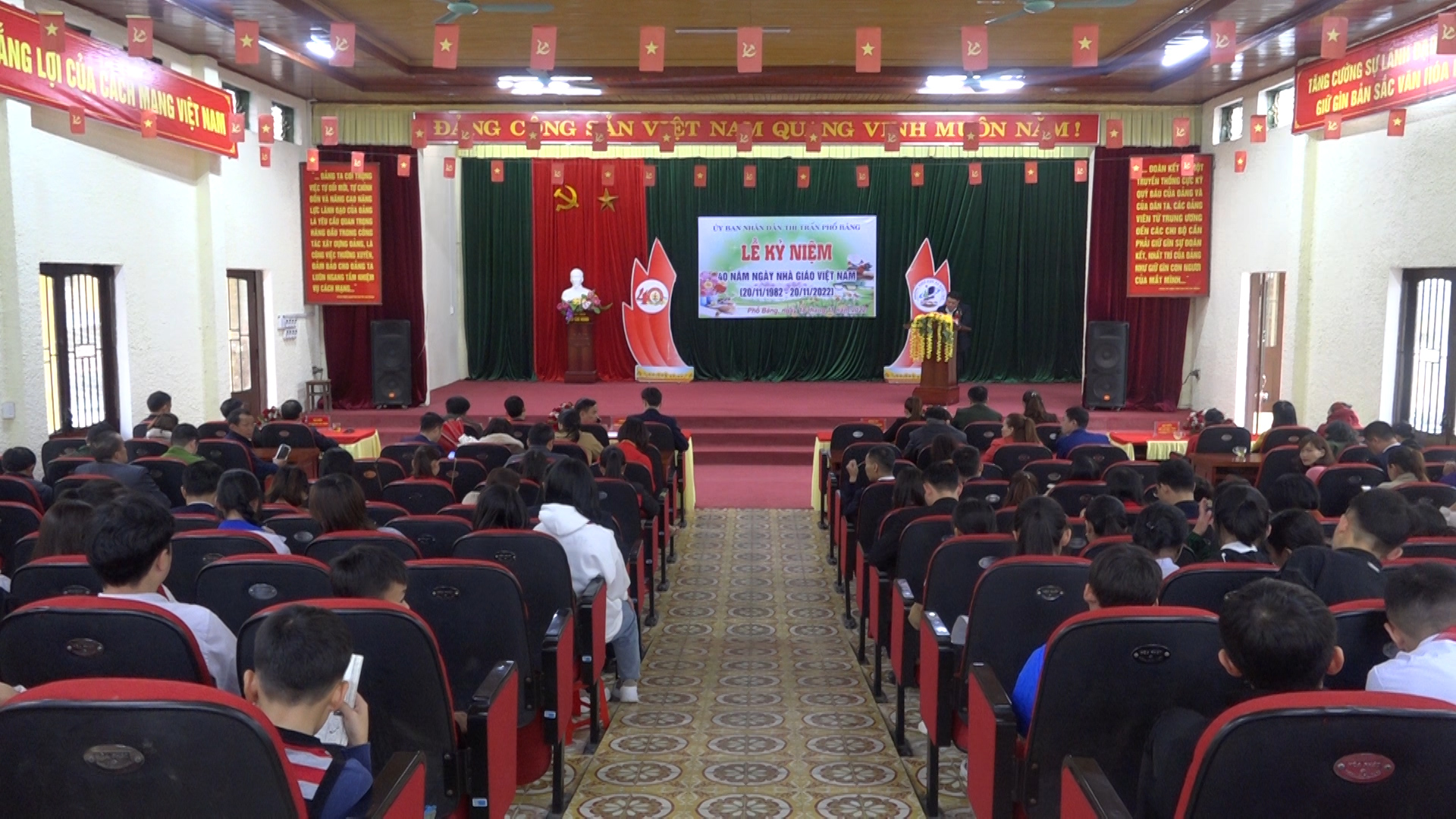 Thị trấn Phó Bảng tổ chức lễ kỷ niệm 40 năm Ngày nhà giáo Việt Nam