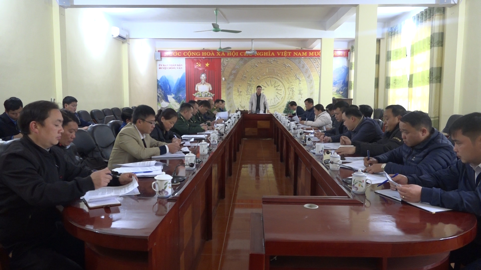 Ban Chỉ đạo 389 huyện Đồng Văn sơ kết công tác chống buôn lậu, gian lận thương mại và hàng giả quý I năm 2023