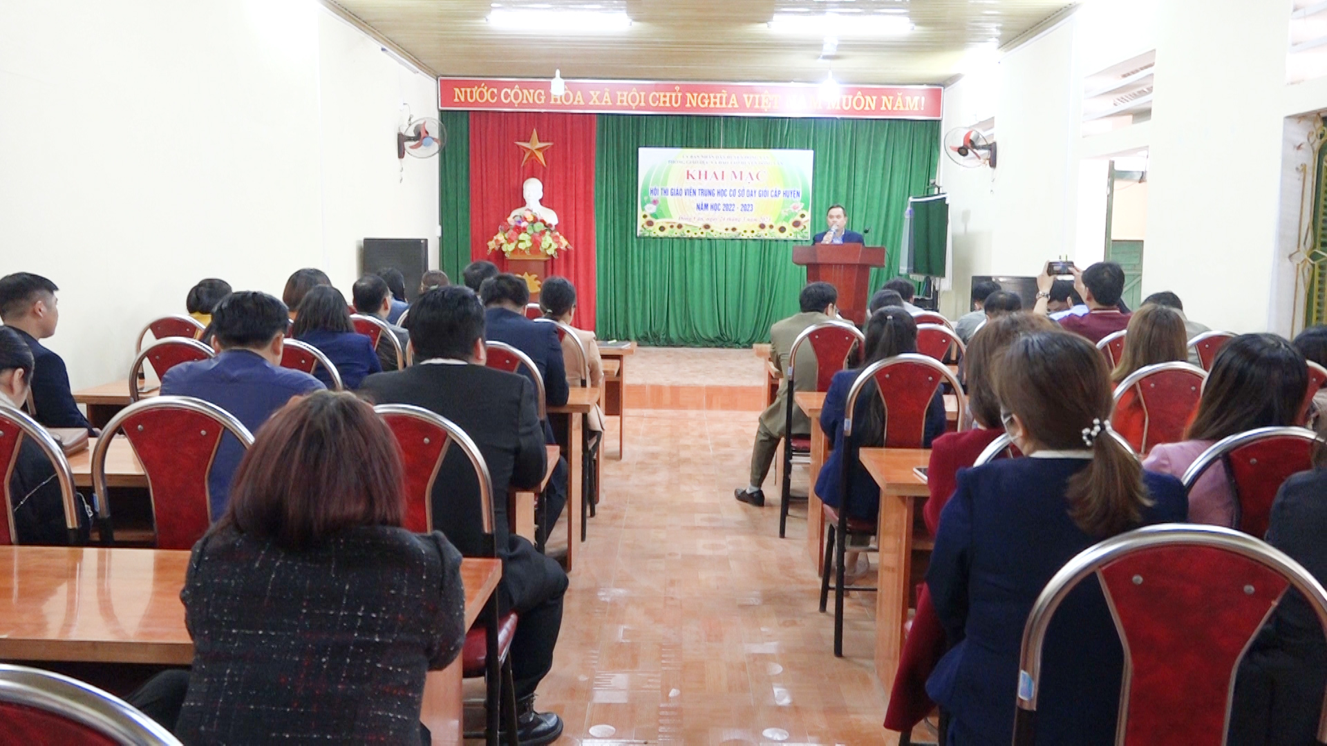 Đồng Văn tổ chức Hội thi giáo viên THCS giỏi cấp huyện