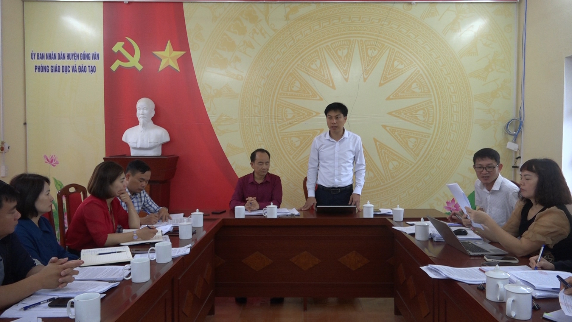 Sở Giáo dục & Đào tạo tỉnh Hà Giang làm việc tại huyện Đồng Văn
