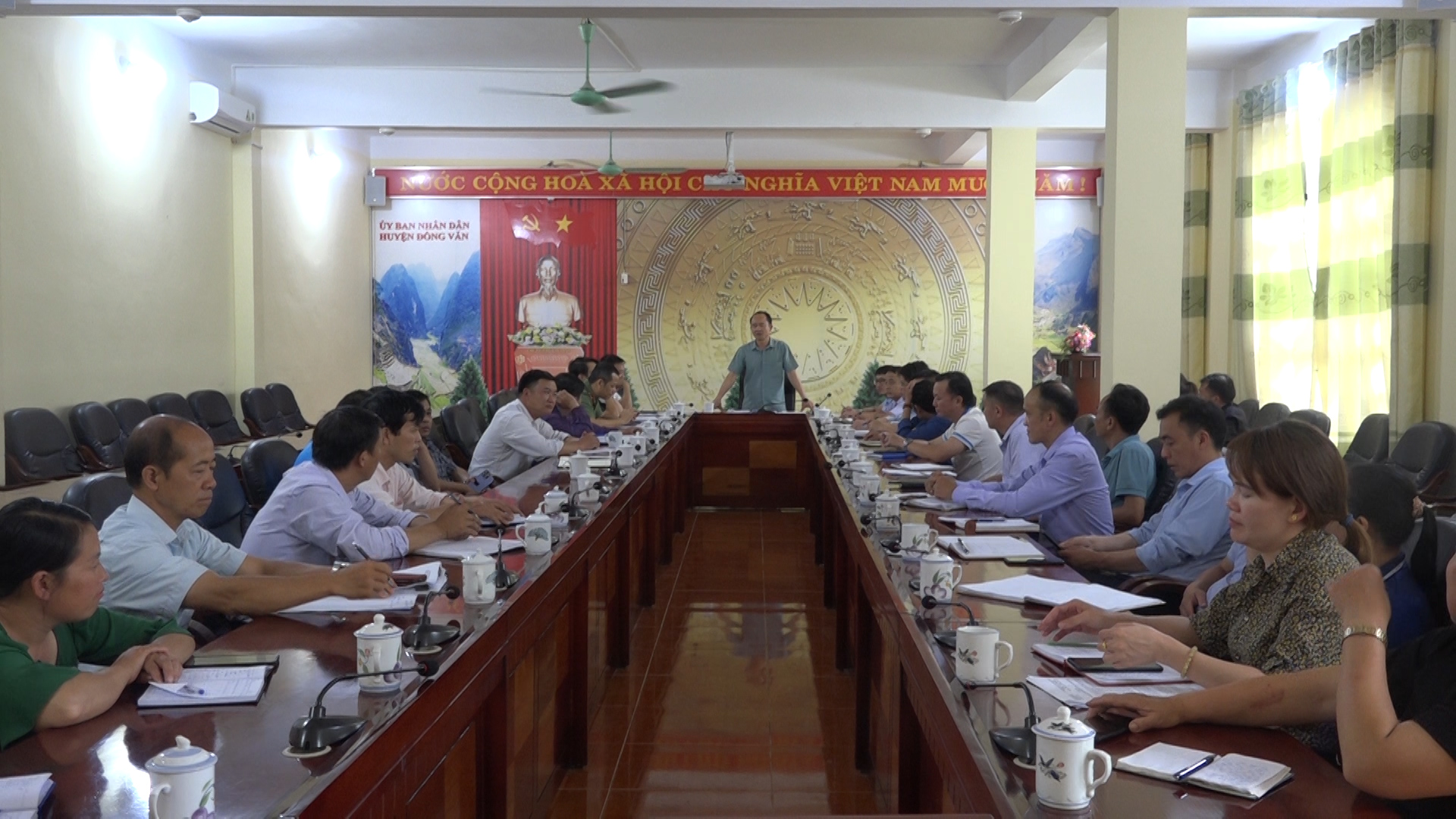 Huyện Đồng Văn họp BCĐ kỳ thi tốt nghiệp THPT năm 2023