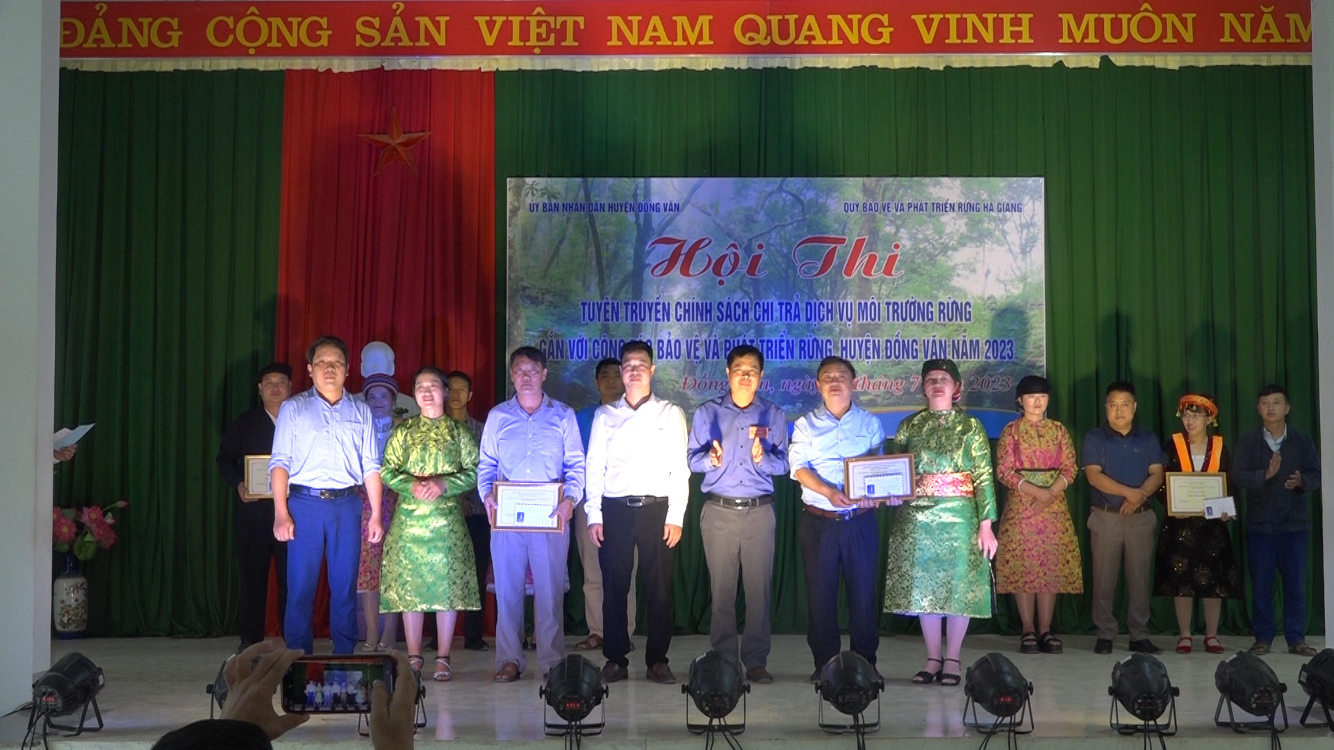 Huyện Đồng Văn tổ chức hội thi tuyên truyền chính sách chi trả dịch vụ môi trường rừng gắn với công tác bảo vệ và phát triển rừng năm 2023
